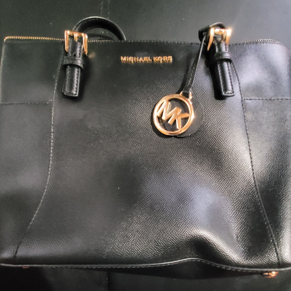 Michael Kors Leather Tote Handbag